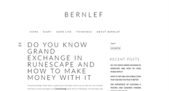 Desktop Screenshot of bernlef.net